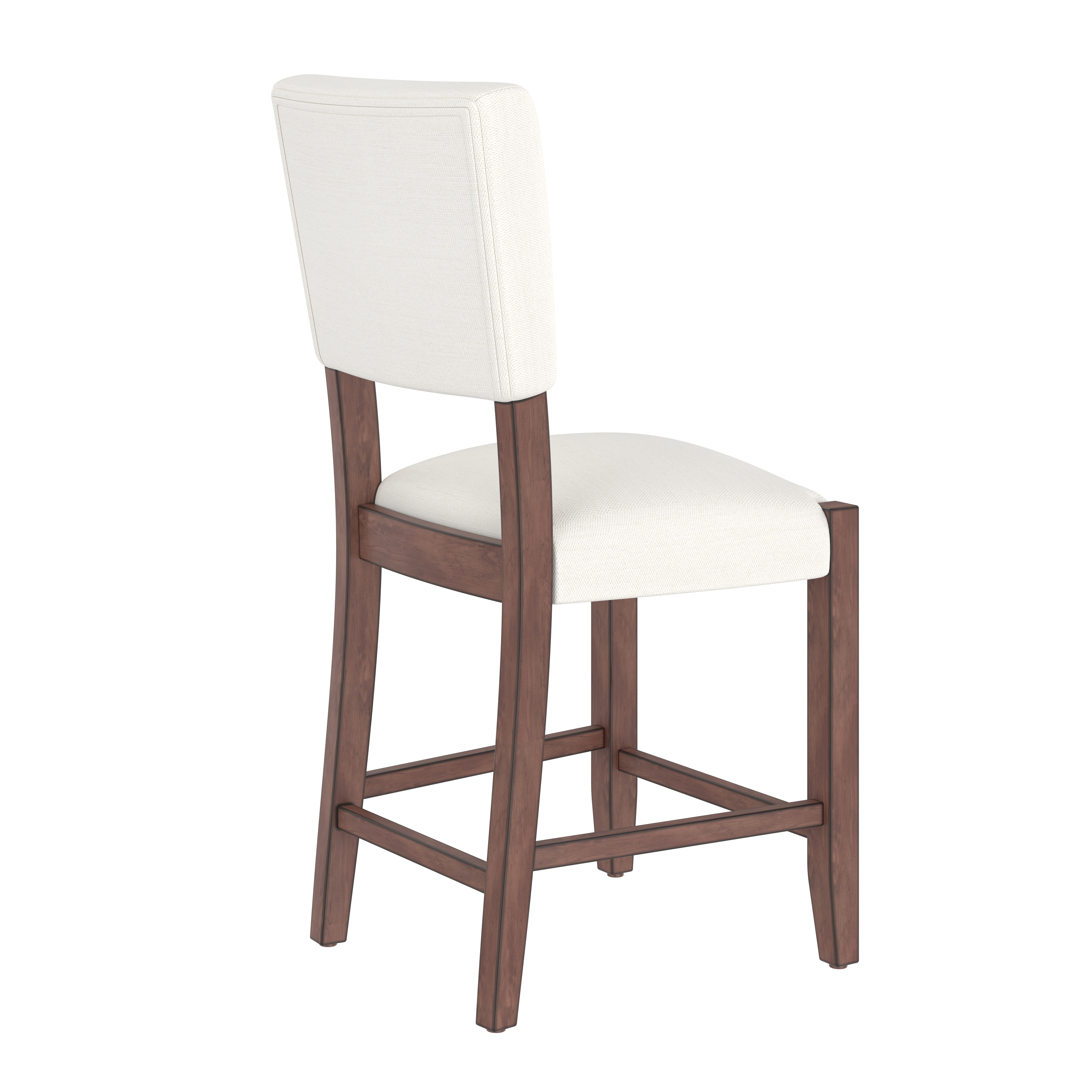 Euroco 3-Piece Counter Height Dining Table Set for 2, 47" Faux Marble Bar Table with 4 Upholstered Chairs and Solid Wood Frame,Mid-century Modern Dining Set for Dining Room,Perfect for Small Spac