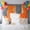 Orange, variant on Yellow Grey Backdrop for Photoshoot,Photography Photo Studio Background Wall Backdrop,Modern Abstract Oil Painted Geometric Back Drop Banner Panel for Portraits Wedding Party Live Streaming 7x5Ft