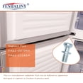 thumbnail image 3 of Fenhaliny DA61-03734A DA61-11161A Fixation de Poignée Compatible avec Vis de Montage de Poignée de Porte de Réfrigérateur (Lot de 4), 3 of 6