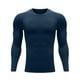thumbnail image 2 of pstuiky camisa de manga larga para hombre, Camisa básica de cuello redondo de color liso para hombre, de invierno, deportiva y fitness, además de terciopelo, cálida, de manga larga. salir tops xxxl, 2 of 8