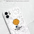 thumbnail image 3 of Cartoon Astronaut Side Print Planet Background Pattern White Phone Case, Shockproof Silicone Soft Case for iPhone 13, 3 of 13