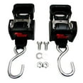 thumbnail image 1 of Rod Saver SSRT40 40 in. Stainless Steel Retractable Transom Tie-Down - Set of 2, 1 of 8