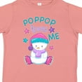thumbnail image 4 of Inktastic My Pop Pop Loves Me Cute Snow Baby Boys or Girls Toddler T-Shirt, 4 of 5