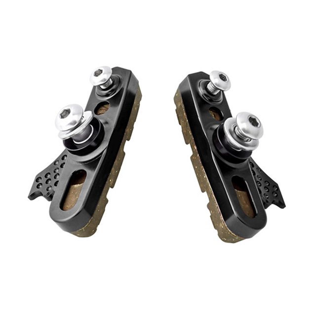Greeniant 1 par de pastillas de freno, accesorios de ciclismo mejorados, pieza de bicicleta para reemplazar Ciclismo Marrón oscuro Greeniant OD020648-03
