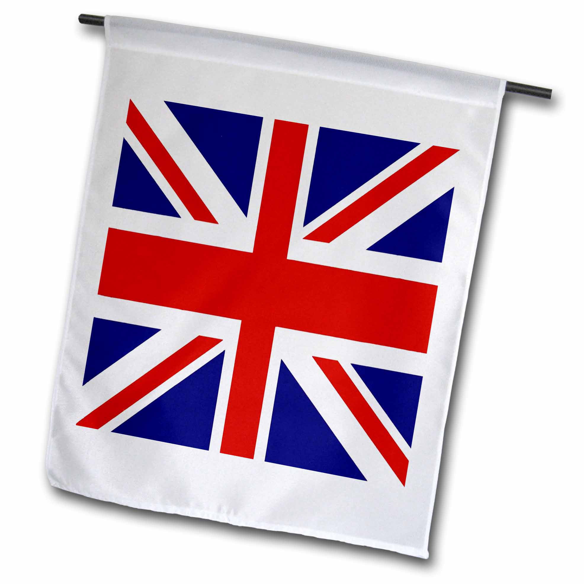 3dRose Union Jack Old British Naval Flag Garden 12 By 18 Inch.