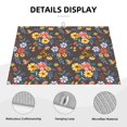thumbnail image 4 of Bingfone Colorful Flowers With Butterfly ,18" X 24"Dish Drying Mat For Kitchen Counter,Ultra Absorbent Microfiber, 4 of 9