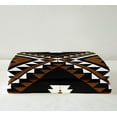 thumbnail image 3 of Rustic Western Twin 60"X80" Throw Blanket For Men,Southwestern Aztec Fleece Blanket Bohemian Sherpa Blanket Ethnic Mexican Geometric Diamond Flannel Blanket Brown Black White Farmhouse Room Decor, 3 of 6
