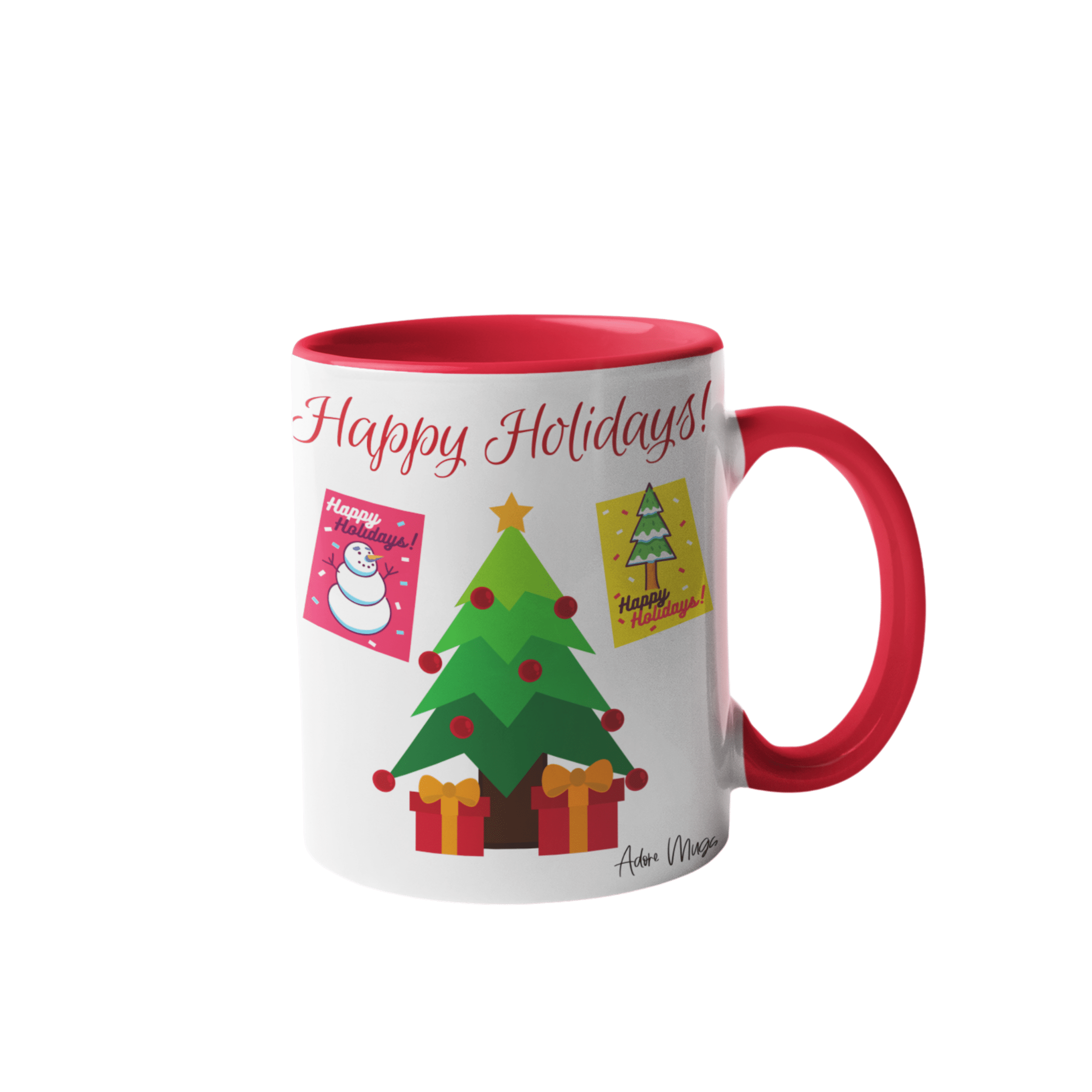 Friends Holiday Coffee Mug Christmas Coffee Mug Funny Christmas Movie Mugs Gift from Family Mug in Decorative Christmas Gift Box,11 Oz