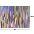 thumbnail image 3 of DecMode Multi Colored Canvas Paint Strokes Abstract Wall Decor, 3 of 7