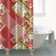 thumbnail image 4 of Pioneer Flower 72x84in Shower Curtain,Bathroom Decorative Shower Curtains Set with 12 Hooks,Modern Waterproof Washable Shower Curtain, 4 of 4