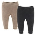 thumbnail image 4 of The Peanutshell Baby Boy and Baby Girl Pants, Unisex Pull On Pants for Newborns, Earthy Neutrals, 5-Pack, 4 of 6