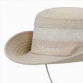 thumbnail image 5 of HCNTES Kids Wide Brims Sun Hat UPF50 Sun Protective Adjustable Cord Fisherman Hat for Children Unisex Outdoor Beach Hiking (Beige,One Size), 5 of 8