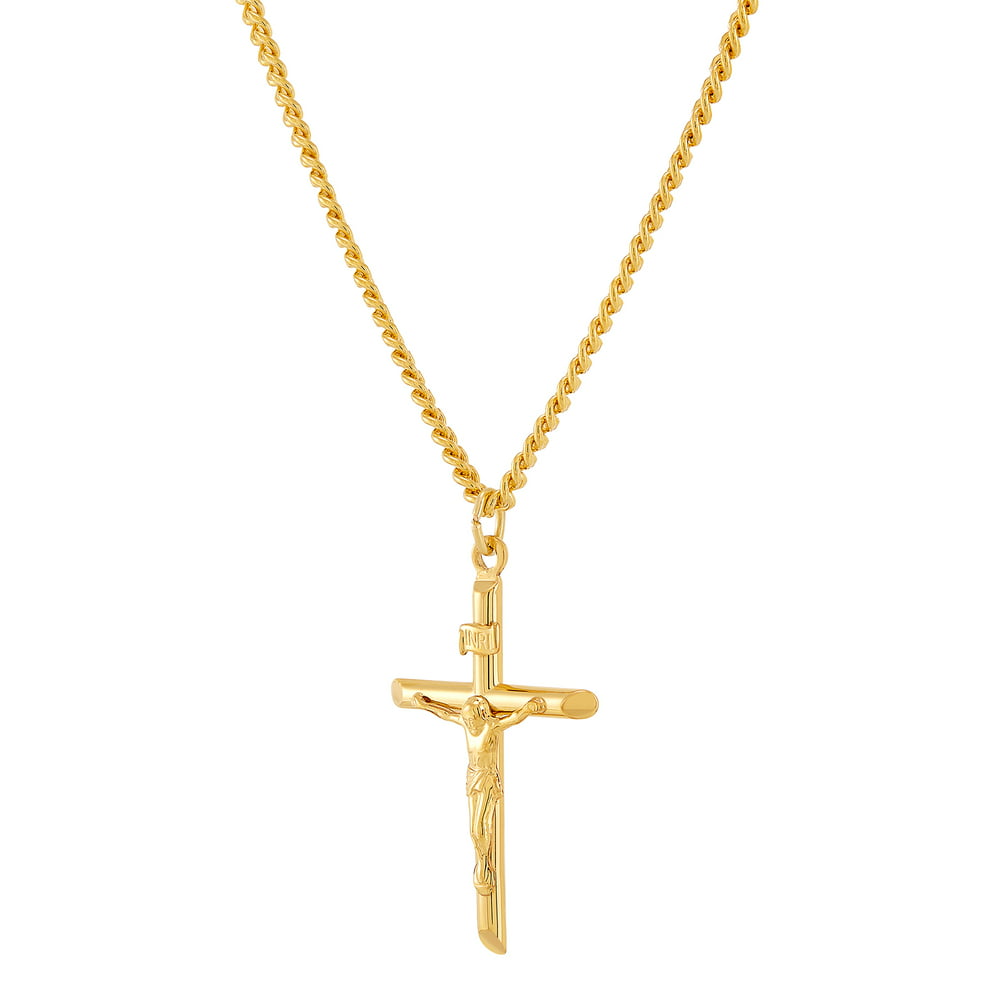 Brilliance Fine Jewelry - Brilliance Fine Jewelry Crucifix Cross 14K ...