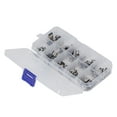 thumbnail image 1 of Accesorios de computadora, 100 piezas Adaptador de repuesto de reparación USB TIPO C Conector de enchufe hembra TIPO C USB Elaborado por expertos, 1 of 8