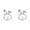 GD8, variant on CILENON Rabbit Year Necklace Women'S Fashion Necklace Imitation Pearl Rabbit Pendant Earnail Ring Bracelet (GD4,One Size)