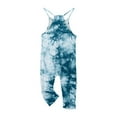 thumbnail image 2 of RXIRUCGD Girls Casual Jumpsuits Sleeveless Summer Rompers Long Pants With Pockets For 5-14 Years( Multicolor, Size:5-6 Years ), 2 of 6