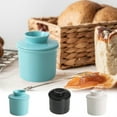 thumbnail image 2 of SLYNSHome Butter Crock with Lid,Airtight Original Butter Keeper Holds Butter Dish On Demand Spreadable Butter,French Butter Storage Tank to Leave On Counter,Ceramic French Butter Dish, 2 of 6