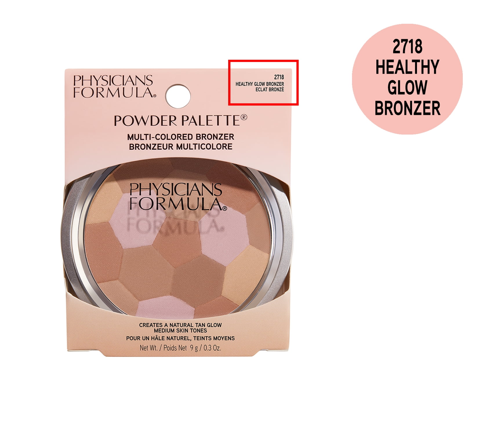 Physicians Formula Powder Palette Multi Colored Bronzer Healthy Glow Bronzer Walmart