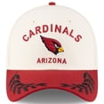 thumbnail image 2 of Men's New Era  Cream/Cardinal Arizona Cardinals 2025 NFL Draft 39THIRTY Flex Hat, 2 of 5