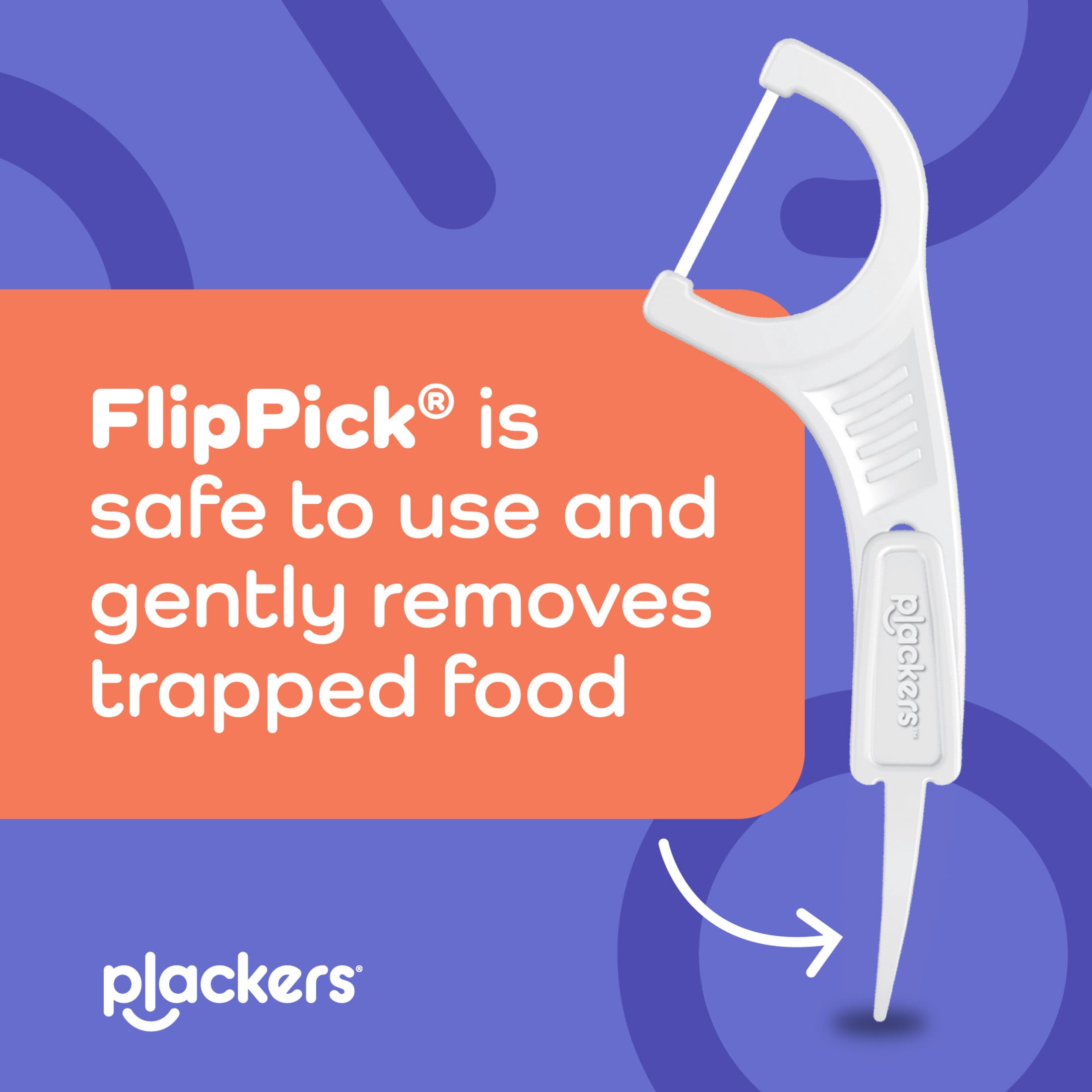 Plackers� Gentle Line� Floss Picks, Super Soft, GentleSlide� Fiber Slides Easily Between Teeth, Fresh Mint, 75 Count