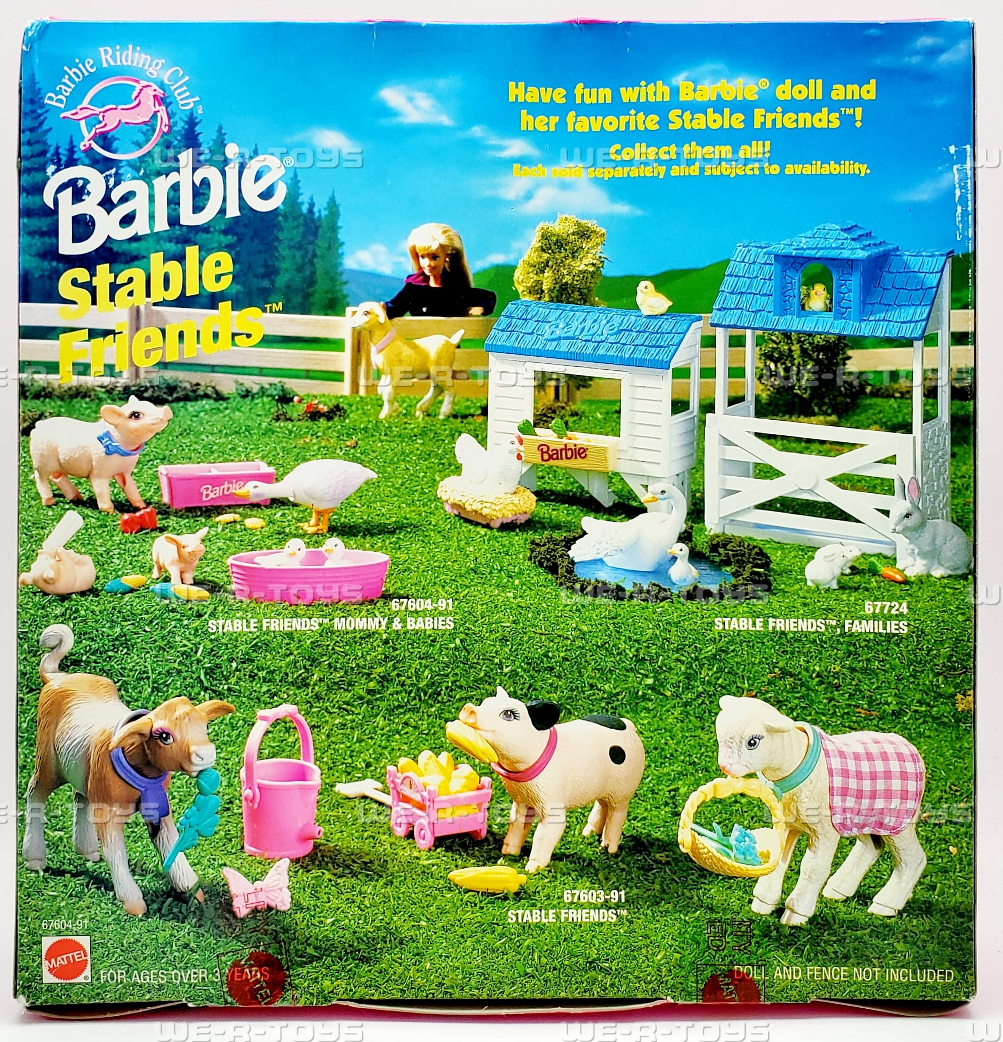 Barbie Magical Pets Mommy and Babies Friends of Nibbles - Walmart.com