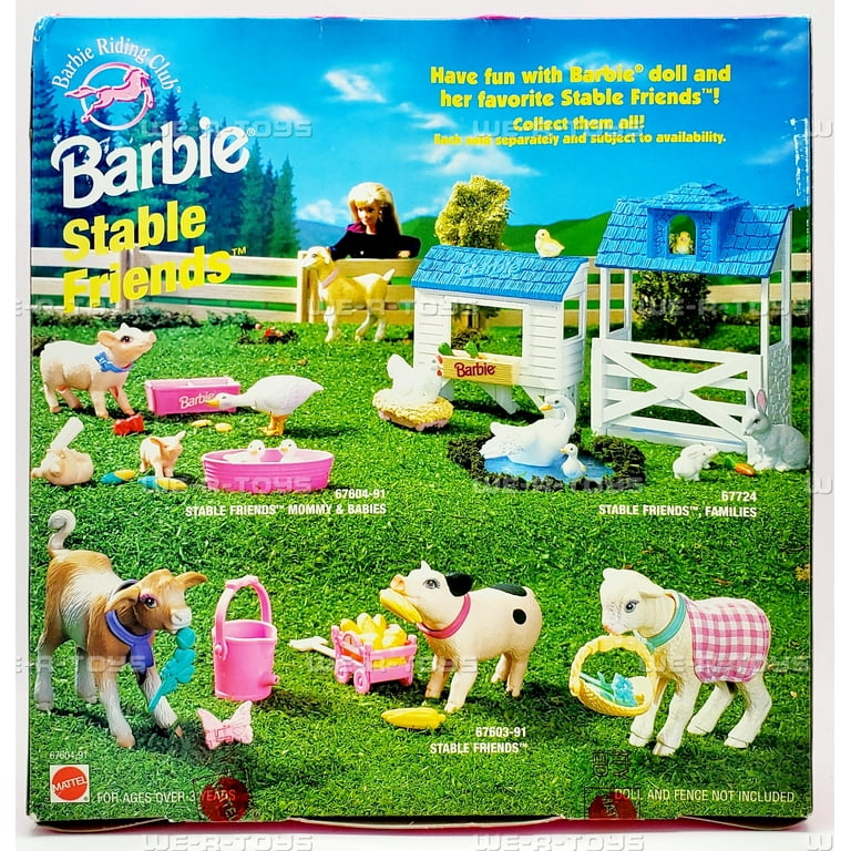 Barbie Magical Pets Mommy and Babies Friends of Nibbles - Walmart.com