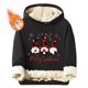 thumbnail image 1 of Sudadera con capucha para hombre, informal, a la moda, con estampado, de felpa, de manga larga, con bolsillo, de poliéster, 1 of 5