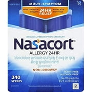 Nasacort Nasal Spray, 240 Total Spray Count