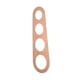 thumbnail image 3 of Medidor de espaguetis de acero inoxidable, medidor de porciones de pasta, 4 agujeros para cocinar oro rosa, 3 of 9