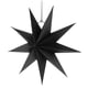thumbnail image 5 of Adornos colgantes de pared con forma de estrella de 9 puntas para decoración de bodas, fiestas y jardines. Negro, 5 of 9
