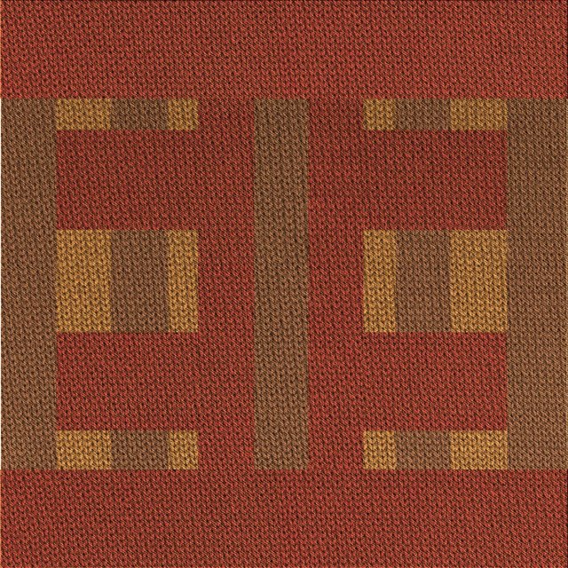 Ahgly Company Machine Washable Indoor Square Transitional Mahogany Brown Area Rugs, 8' Square