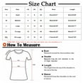thumbnail image 3 of Pincandy Fashion Woman Causal Printing Round Neck Blouse Short Sleeve T-Shirt Summer Tops Graphic Tees Shirts Short Sleeve Casual Basic Tops,Light Blue,2XL, 3 of 3