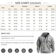 thumbnail image 4 of YATELLE Tactical Hoodies for Men Quarter Zip Pullover Men Vintage Workout Hoodies with Pockets Military Tactical Sweatshirt, 4 of 5