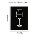 thumbnail image 2 of COMIO Coffee Wine Black White Poster and Print Simplicity Wall Art Canvas Painting Minimalist Picture Kitchen Dining Room Decor, 2 of 5