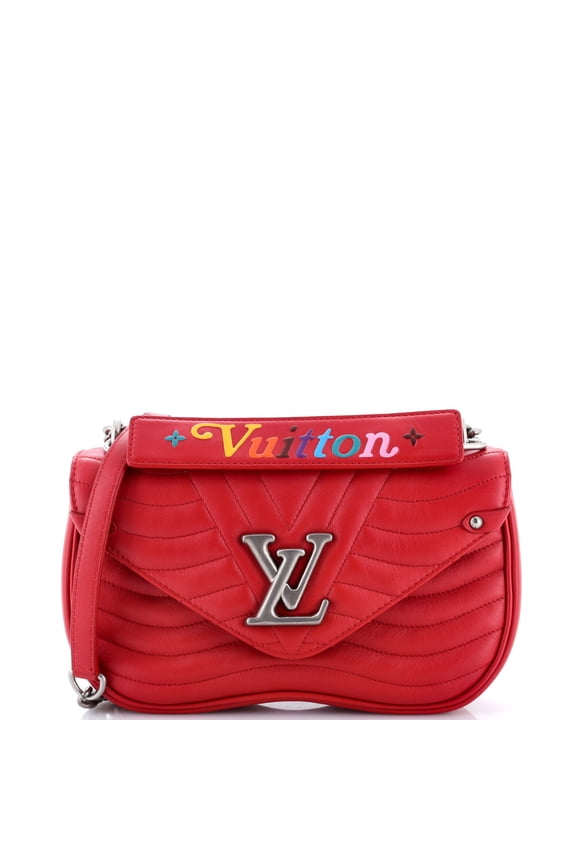 Pre-Owned New Wave Chain Bag Quilted Leather MM By Rebag