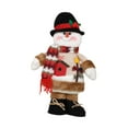 thumbnail image 2 of Figura de muñeco de Navidad, adorno navideño, decoración nórdica, muñeco de nieve navideño, decoración para el hogar, estante navideño, decoración de, 2 of 8