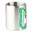 thumbnail image 5 of Carabiner Camping Mug Metal Hiking Climbing Cups 150ml, Gifts Green, 5 of 6