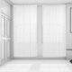 thumbnail image 2 of Cortinas elegantes para puertas y ventanas para la decoración del dormitorio y la sala de estar Cortinas de poliéster blancas, 2 of 8