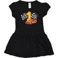 thumbnail image 3 of Inktastic Number One Race Car Girls Baby Dress, 3 of 5