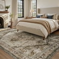 thumbnail image 7 of SIXHOME 5'x7' Area Rug Washable Retro Living Room Bedroom Carpet Soft Floral Distressed Indoor Rug Beige, 7 of 7