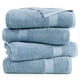 thumbnail image 2 of Toallas de baño LANE LINEN 100% algodón azul cerúleo (90 x 168 cm) x4, 2 of 9