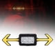 thumbnail image 1 of Señales para casco de bicicleta, accesorio de luz direccional USB 6 modos de luz remoto Negro Cola señales de giro de bicicleta, 1 of 8