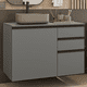 thumbnail image 2 of Gabinete de Baño Suspendido Madesa Nice 100cm Gris, 2 of 5