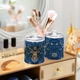thumbnail image 6 of High-value clear storage jars keep life organized and within reach one sizex4 Deer in Blue Florals, 6 of 7