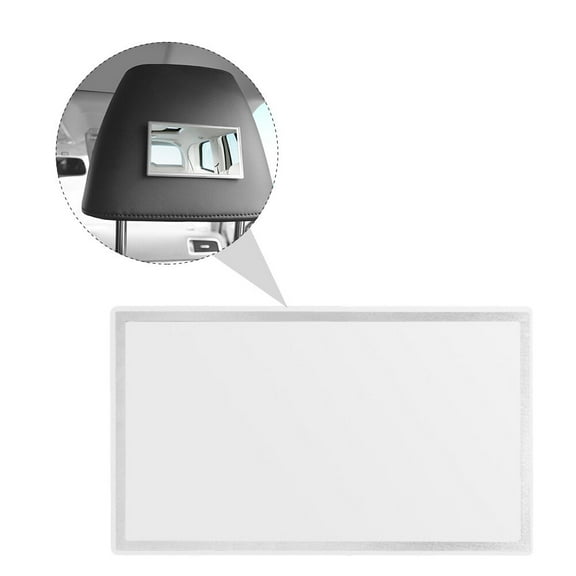 Soimiss Car Lovers Car Makeup Mirror Silver Stainless Steel 1Pc