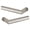 Satin, variant on Baldwin 5173055MR Pair of Estate Levers Minus Rosettes, Lifetime Polished Nickel-055 MR