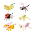 thumbnail image 2 of 6 piezas de juguete modelo animal artificial para niños pequeños Simulación Fiesta temática Accesorios de decoración de escritorio Juguetes educativos Perfecl, 2 of 7