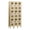 Tan, variant on Salsbury Industries See-Through Metal Locker - Triple Tier - 3 Wide - Assembled - Tan