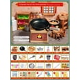 thumbnail image 1 of Mini Small Kitchen Toys Real Cooking Full Set Cooking Kitchenware Real Version, 1 of 7