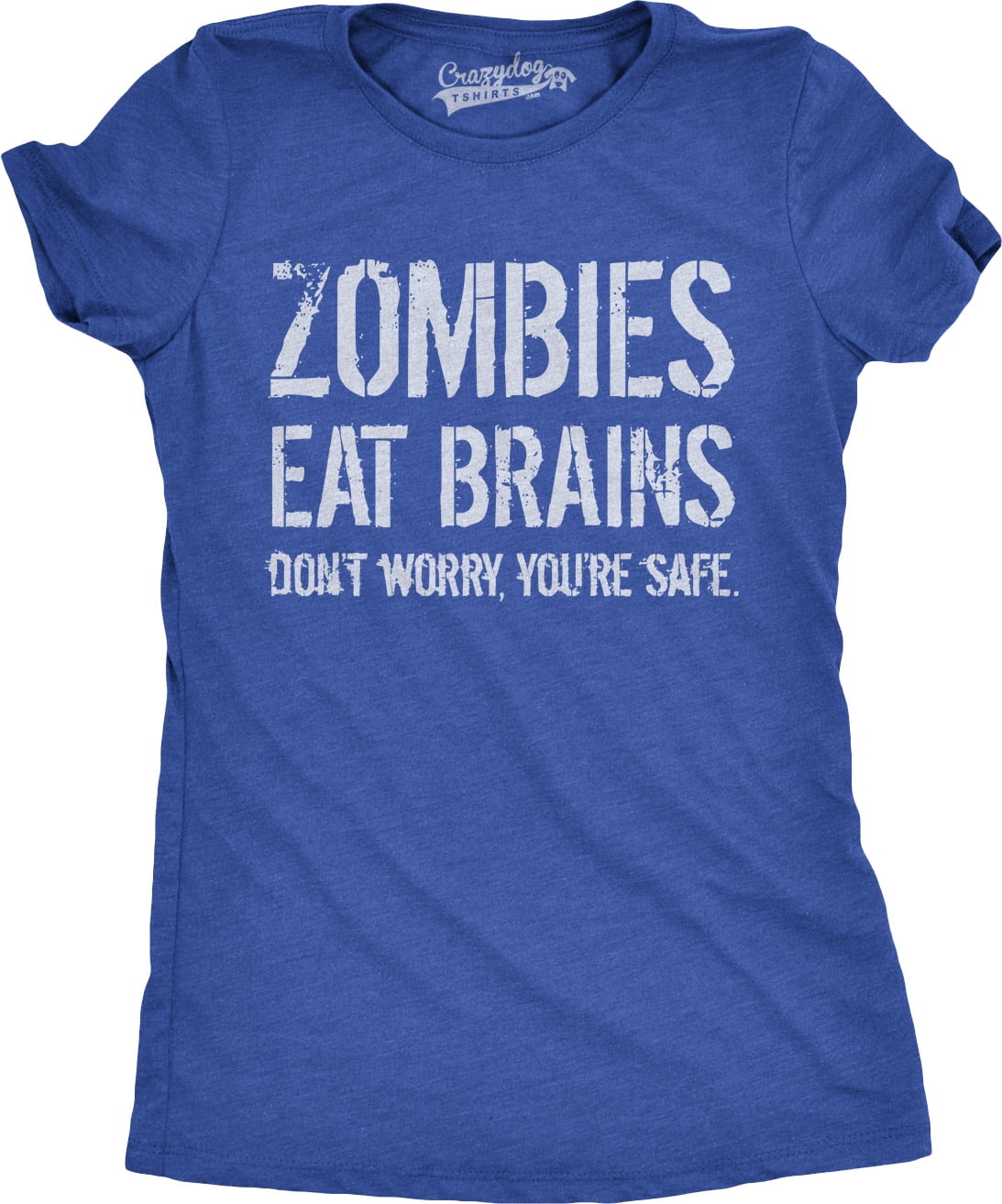 Dead Tee (Blue) - S Womens Graphic Tees 